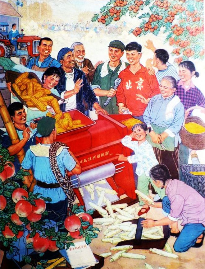 PP电子官方网70年月的华夏年画精彩大图绘声绘色完整也许用来当壁纸！(图2)